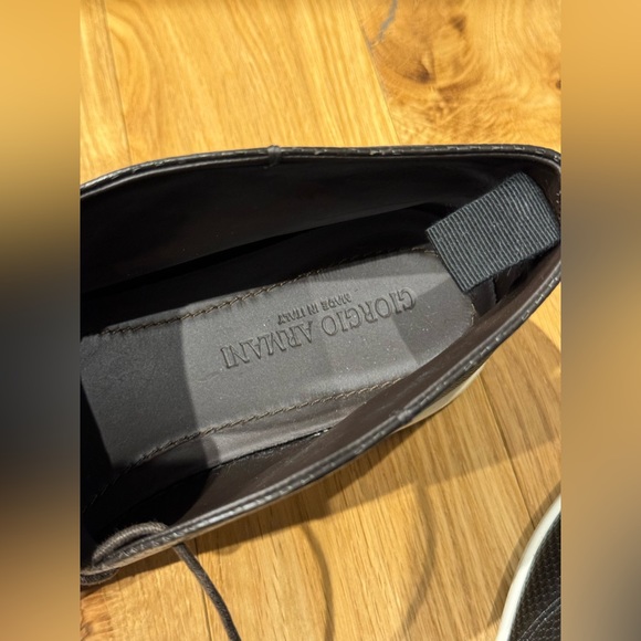 Giorgio Armani Leather Chukka Boot - US9 - Picture 4 of 8